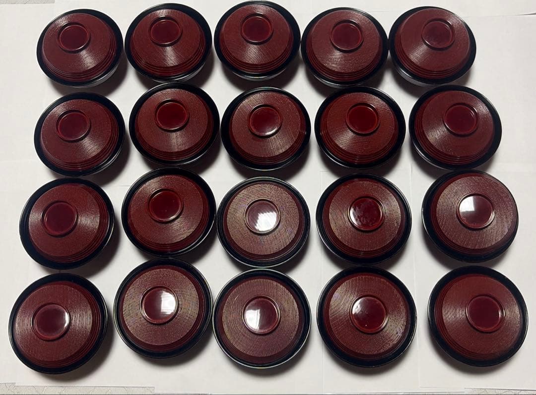 蓋付き吸物椀20客セット　箱付き