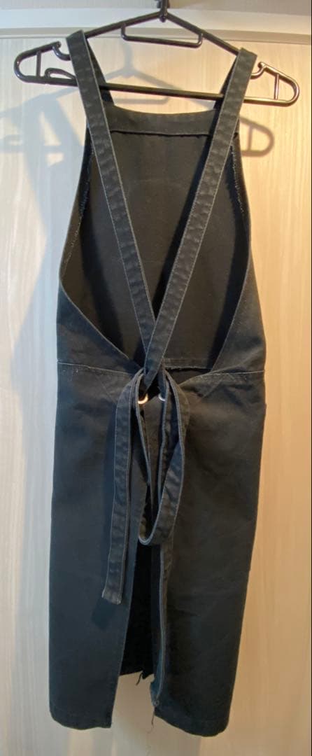 や*こ様 漢さん サイン入り 漢キッチン エプロン ブラック