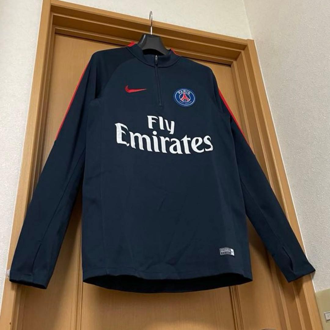 パリサンジェルマン ナイキ ハーフジップ ジャージ トップス フランス サッカー