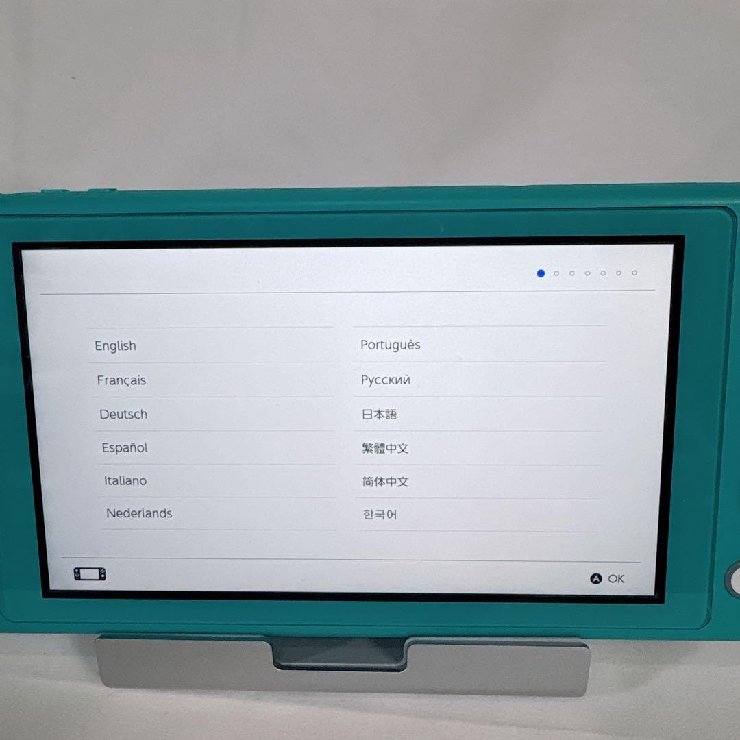 ニンテンドー Nintendo Switch Lite ターコイズ　 充電器　箱