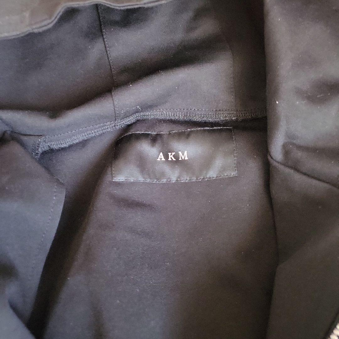AKM フード付きジャージ上下セット ブラック