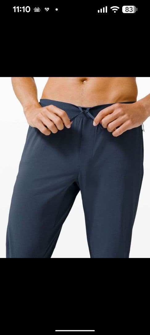 ルルレモン Hybrid Pantランニングlululemon パク・ソジュン