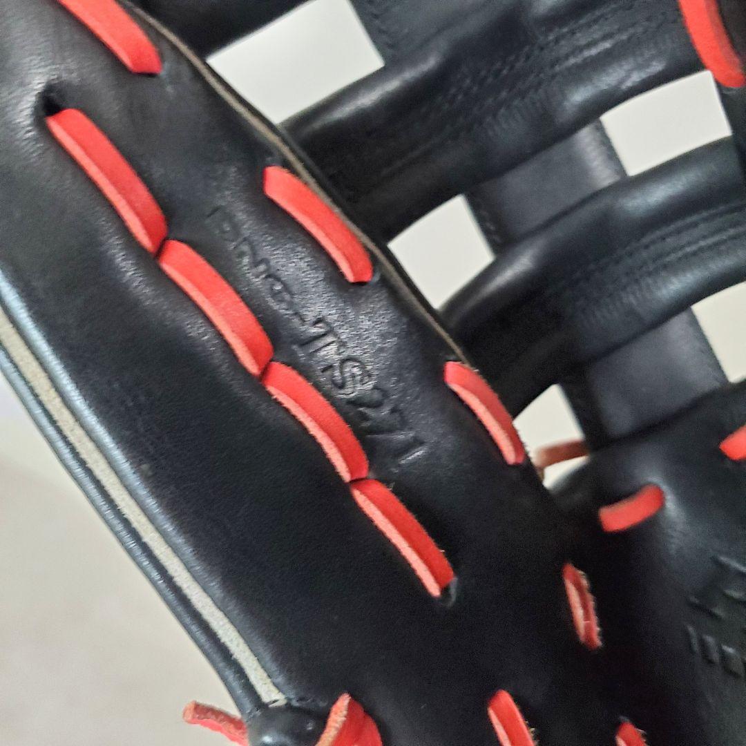 デサント 日本製 新庄剛志モデル シルエット刻印 外野用 軟式グローブ 激レア