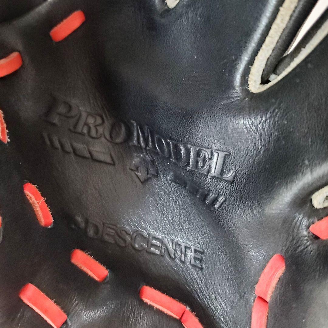 デサント 日本製 新庄剛志モデル シルエット刻印 外野用 軟式グローブ 激レア