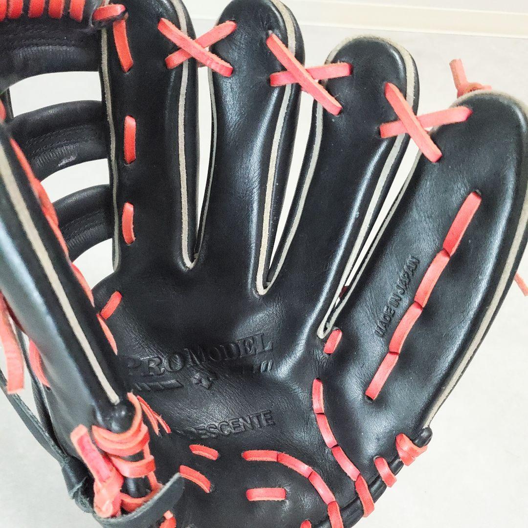 デサント 日本製 新庄剛志モデル シルエット刻印 外野用 軟式グローブ 激レア