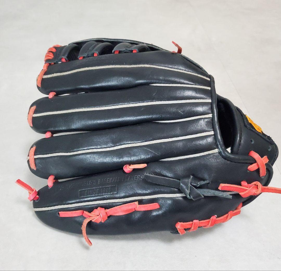 デサント 日本製 新庄剛志モデル シルエット刻印 外野用 軟式グローブ 激レア