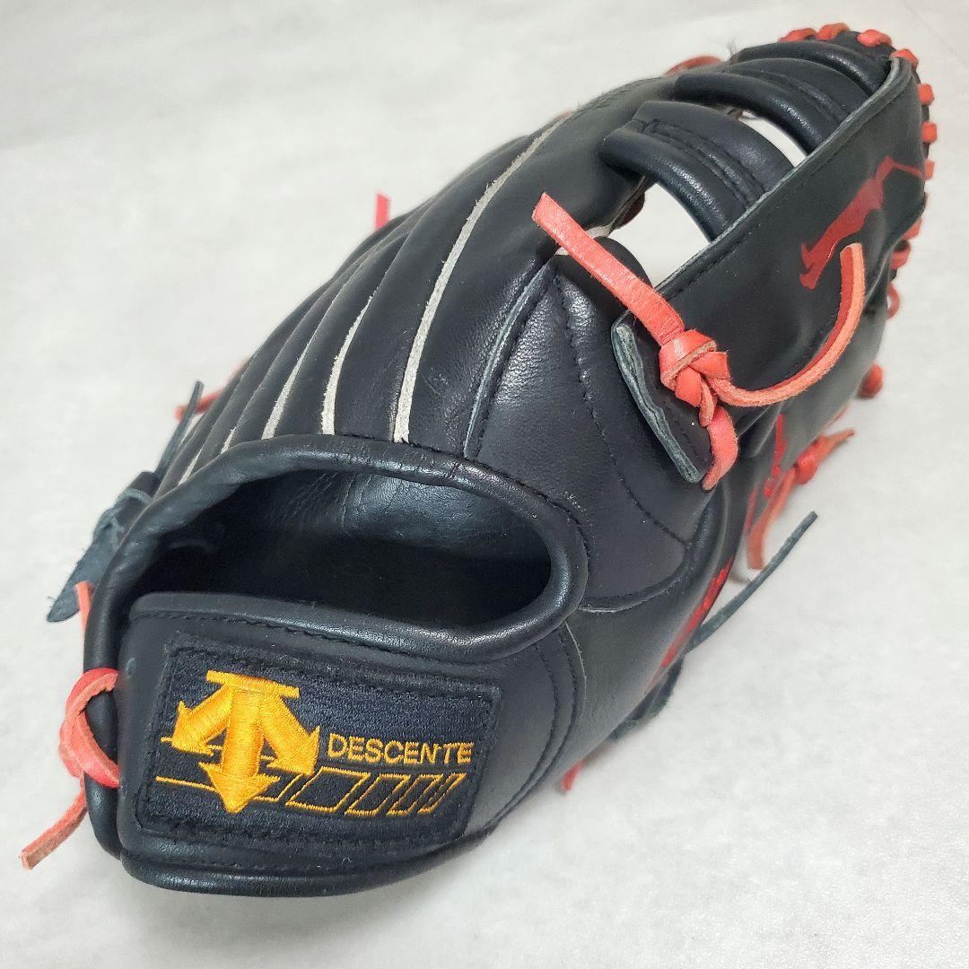 デサント 日本製 新庄剛志モデル シルエット刻印 外野用 軟式グローブ 激レア