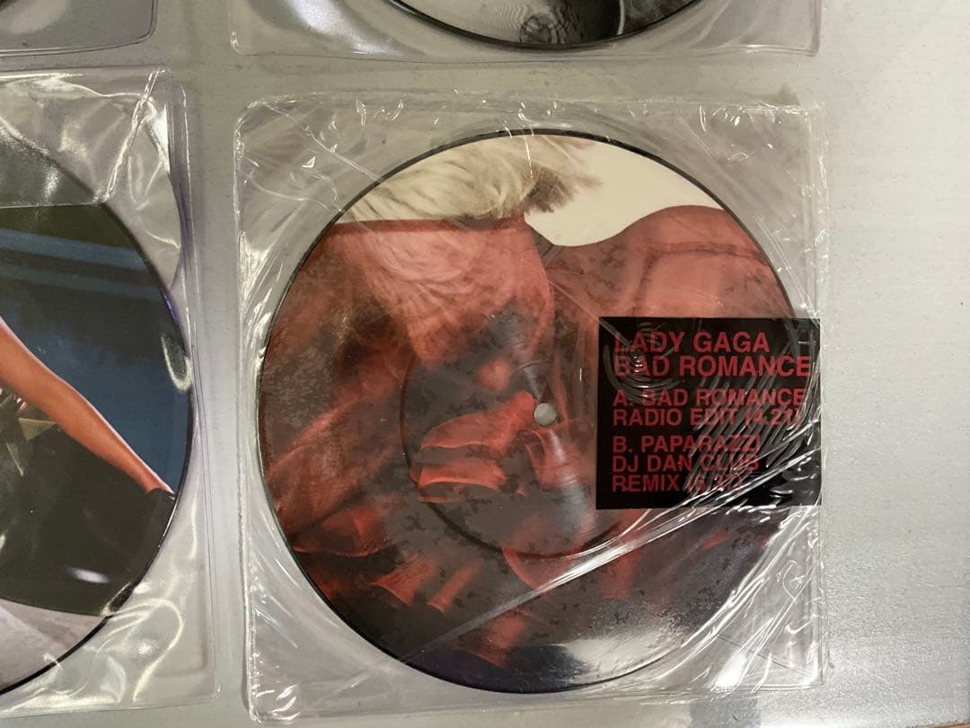 希少⭐️LADY GAGA⭐️レディーガガ⭐️ピクチャーレコード⭐️6枚セット