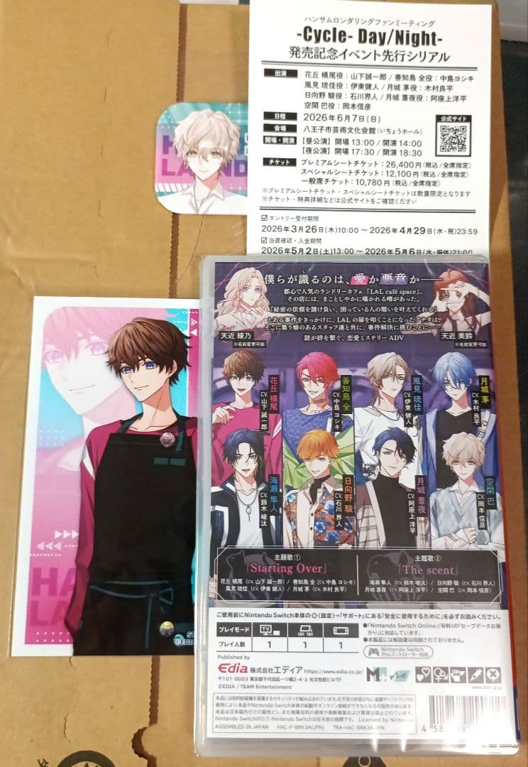 ハンサムロンダリング　Switch　ソフト