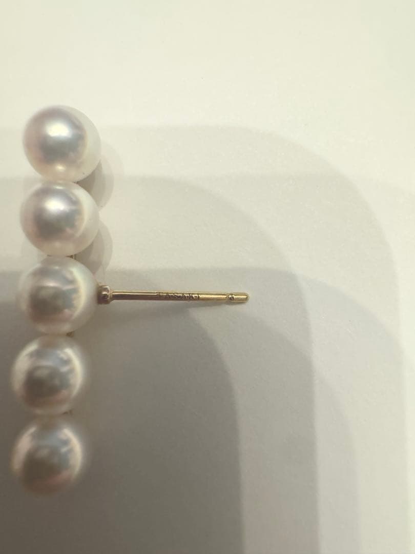 TASAKI バランスプラス　ピアス　片耳　ピンクゴールド　サクラゴールド