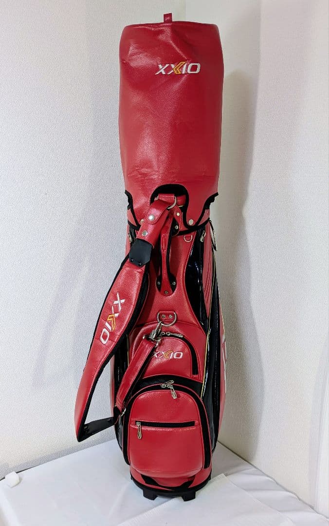 【プロモデル】XXIO ゼクシオ キャディバッグ 9.5型 GGC-X138 赤