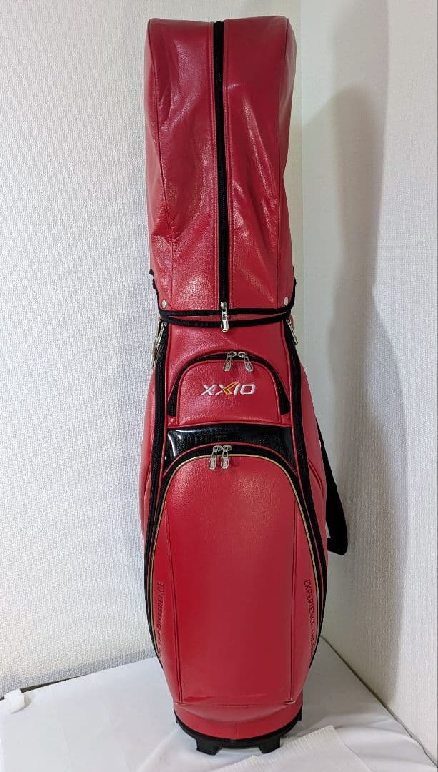 【プロモデル】XXIO ゼクシオ キャディバッグ 9.5型 GGC-X138 赤