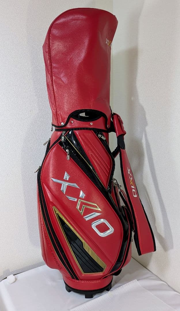 【プロモデル】XXIO ゼクシオ キャディバッグ 9.5型 GGC-X138 赤