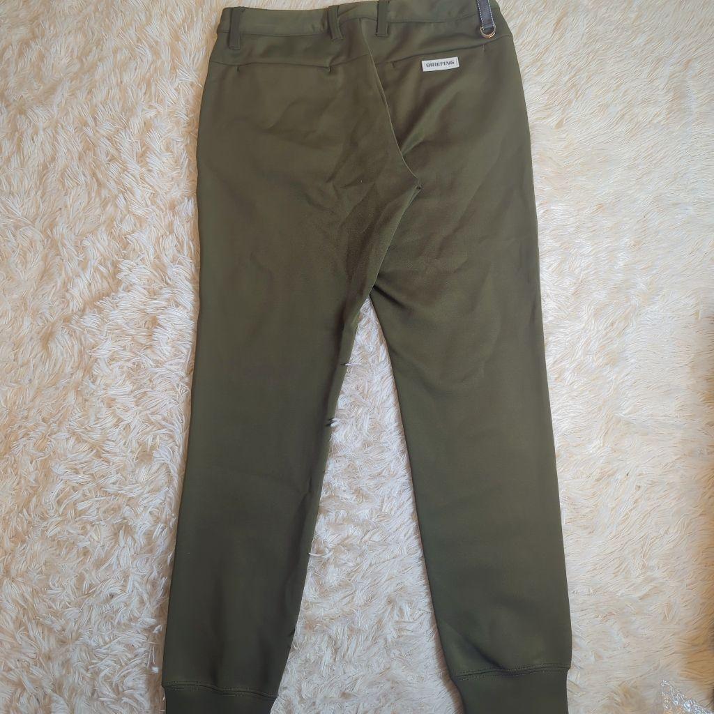 BRIEFING M 近年モデル カーキ ストレッチ 3Dロゴ
