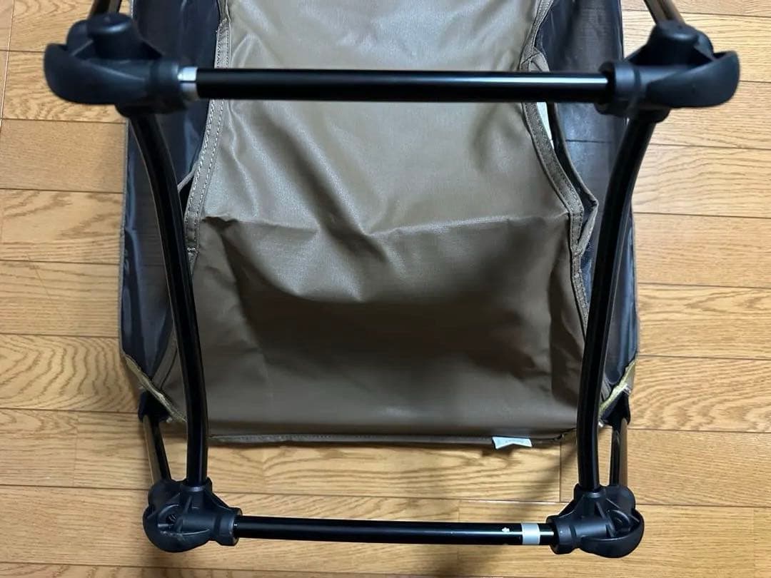 週末値下げヘリノックス　グランドチェア ブラック　ブラウン二脚セット