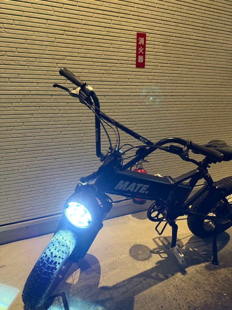 新型MATE BIKE MATE X Eバイク　メイトバイクブラック