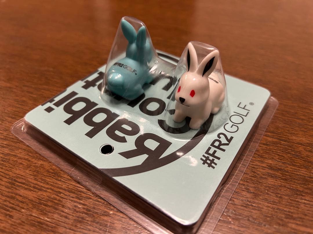 FR2 GOLF ウサギ型ゴルフマーカー 2個セット　沖縄限定