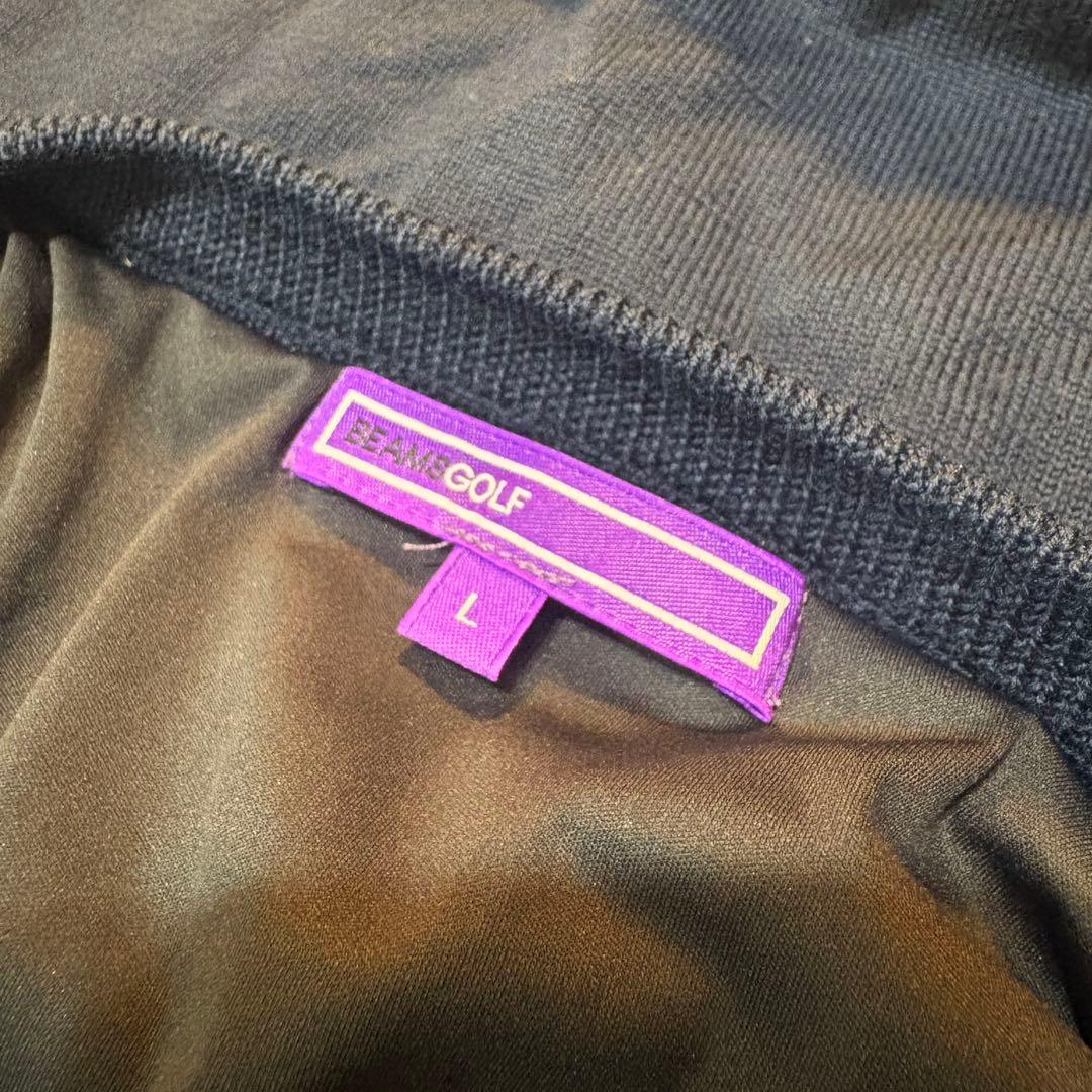 【BEAMS GOLF】PURPLE LABEL Vネックニット　ゴルフ　メンズ