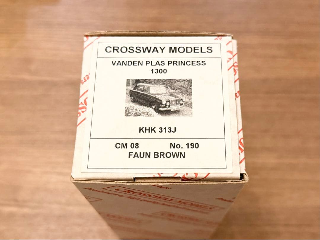 中古品 希少！1/43 クロスウェイモデル バンデンプラ プリンセス ブラウン