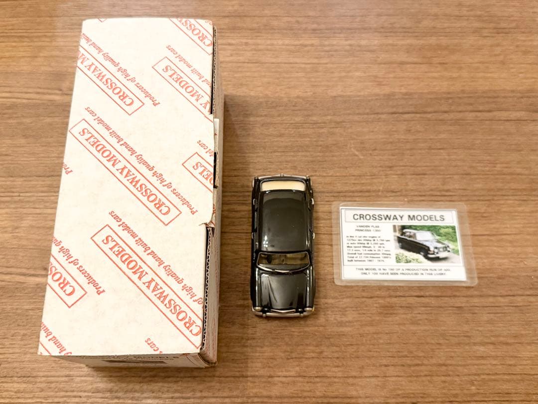 中古品 希少！1/43 クロスウェイモデル バンデンプラ プリンセス ブラウン