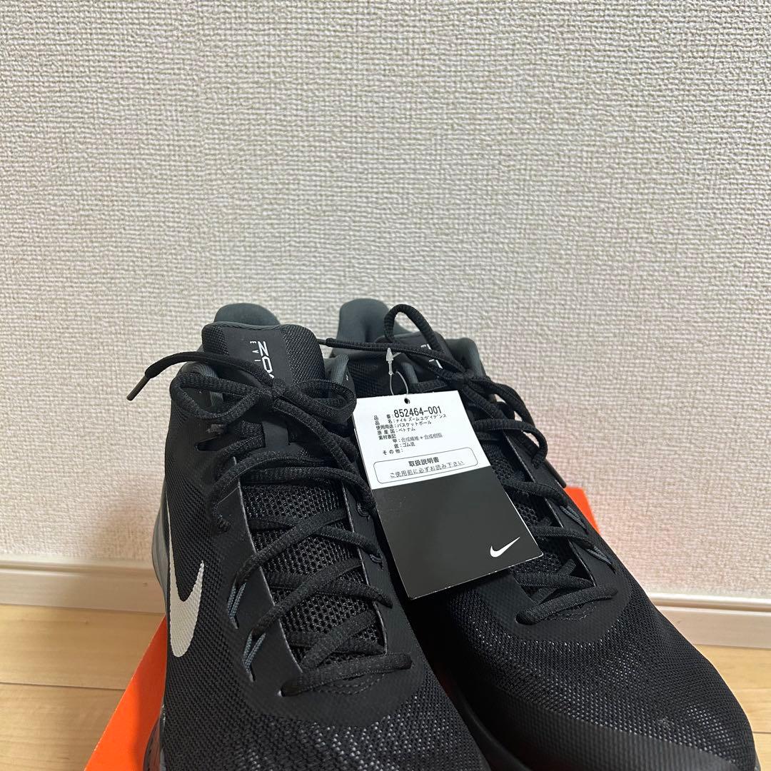 【新品・未使用】NIKE ZOOM EVIDENCE バッシュ　黒　28cm