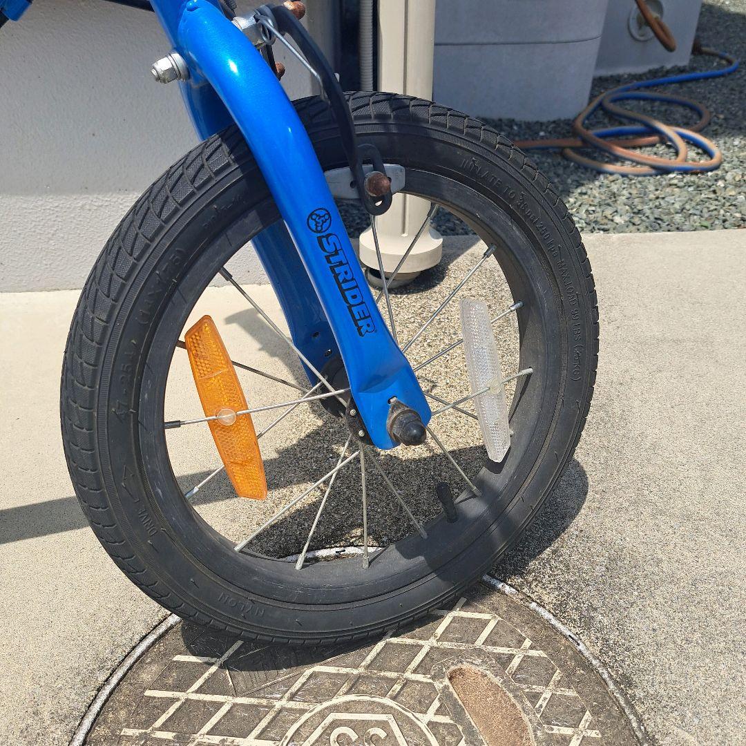 【良品】STRIDER ストライダー 14x ブルー スタンド付