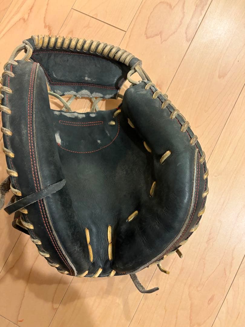 スラッガー黒 レザー キャッチャーミット