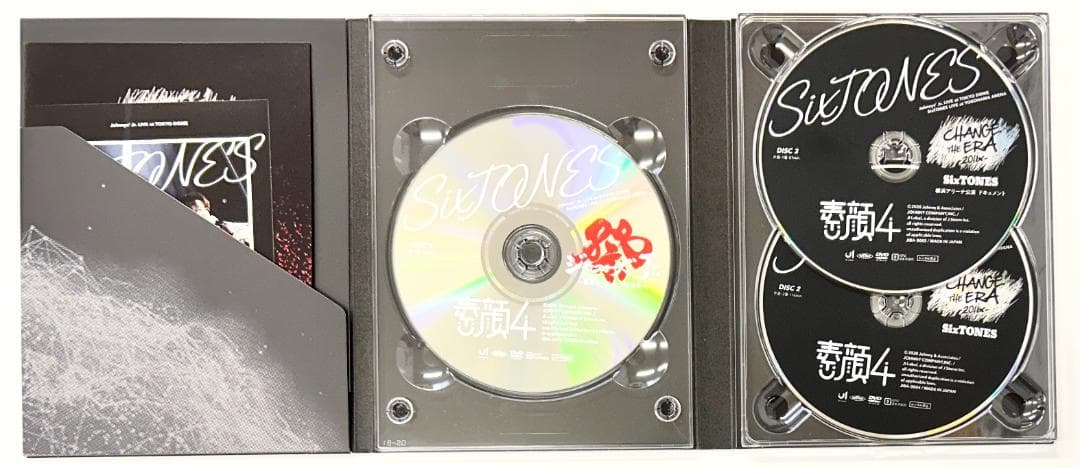 【正規品】素顔4 SixTONES盤 DVD（G618）