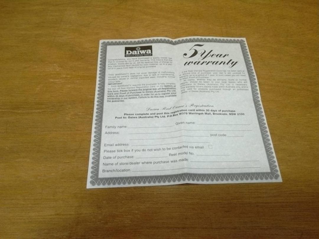 入手困難！　Daiwa 逆輸入　SALTIGA ソルティガ4500H