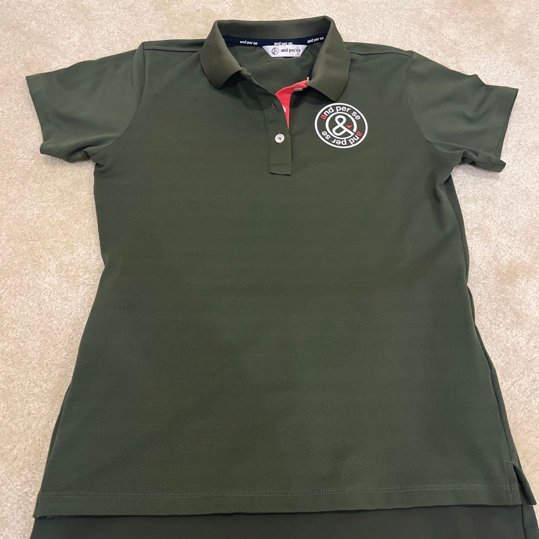 アンパスィ　ポロシャツ　スカート　セット