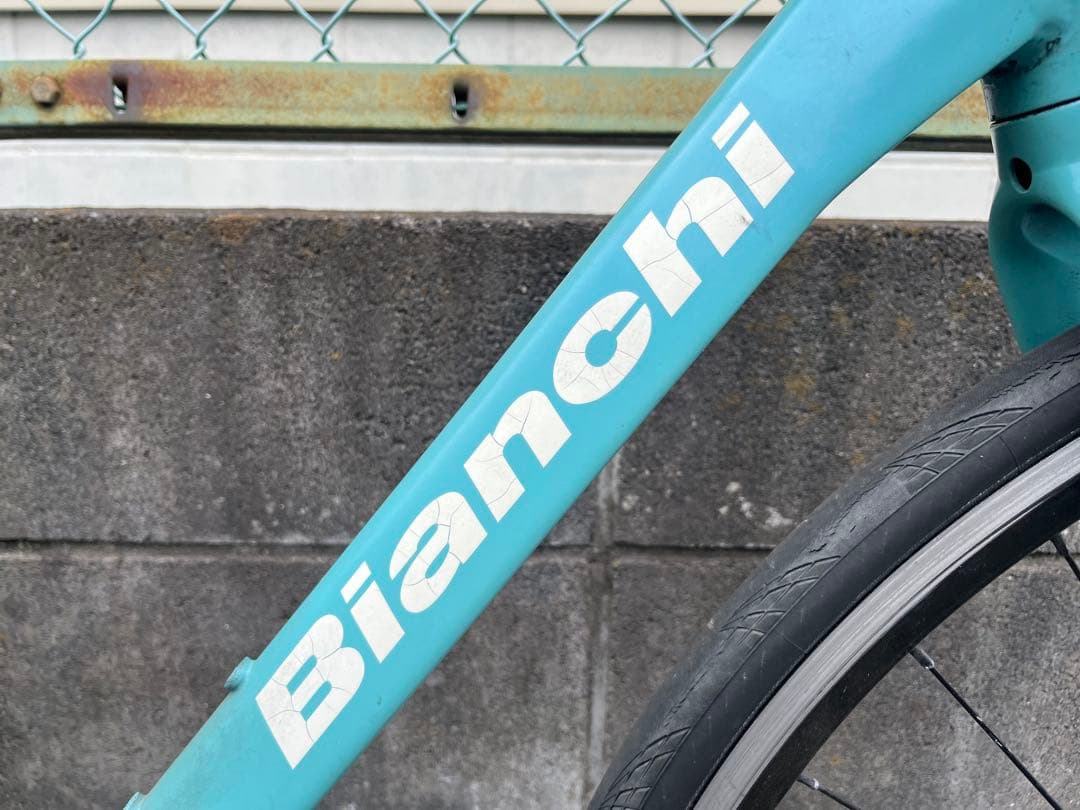 【矢口賢介様引き取り専用】Bianchi ROMA 4 クロスバイク チェレステ