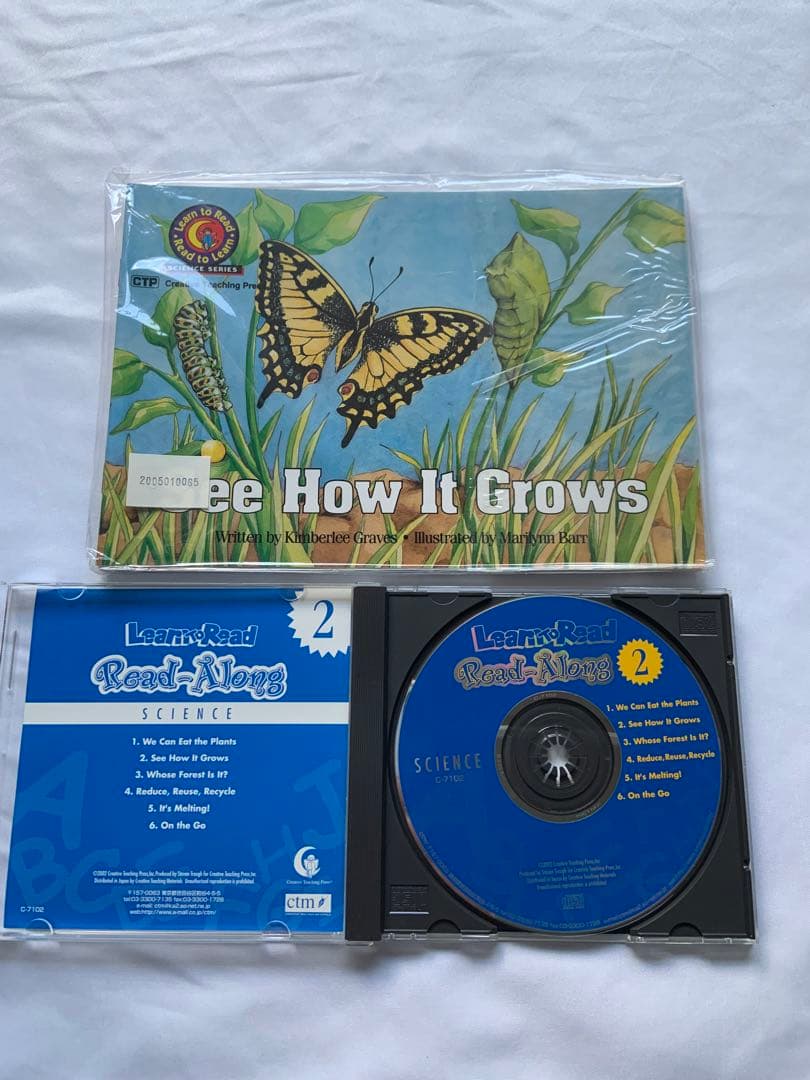 CTP旧版レベル1全48冊➕CD8枚 Learn to Read-Along