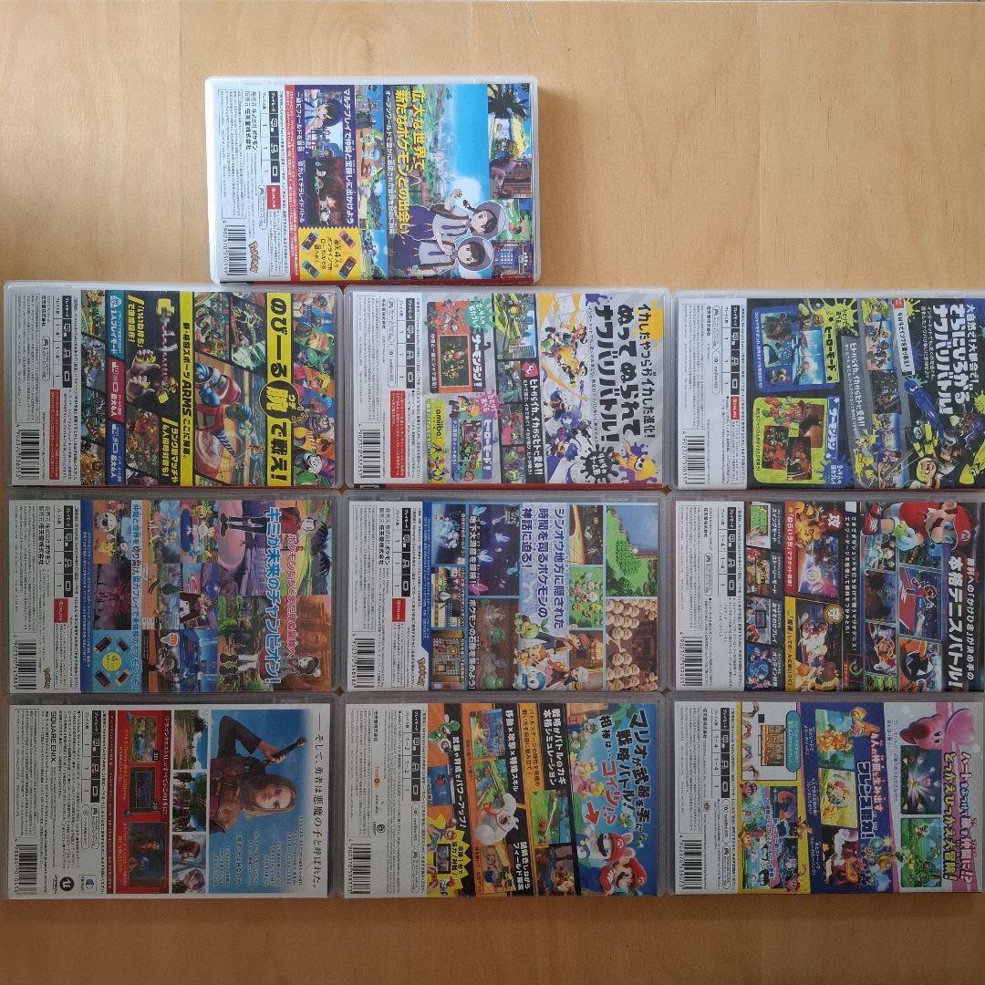 Switchソフト11本まとめ売り！スマブラ(訳あり)・ポケモン・スプラ3他