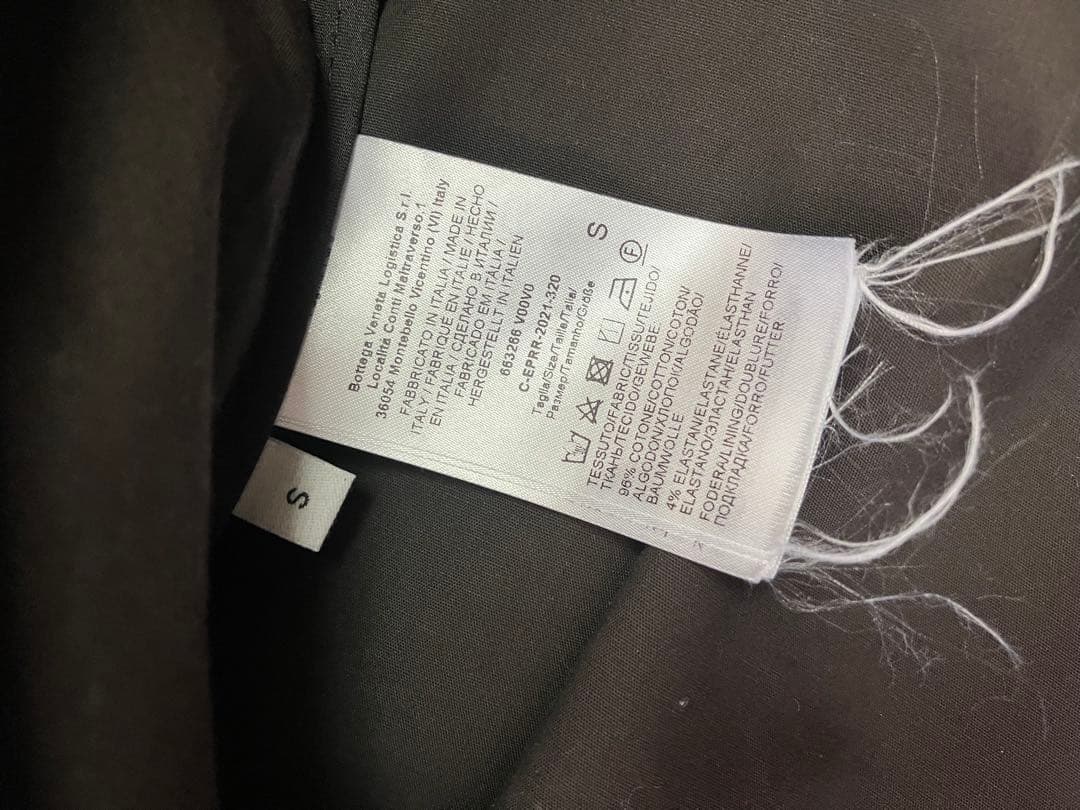 希少sサイズ　bottega veneta ジップアップブルゾン