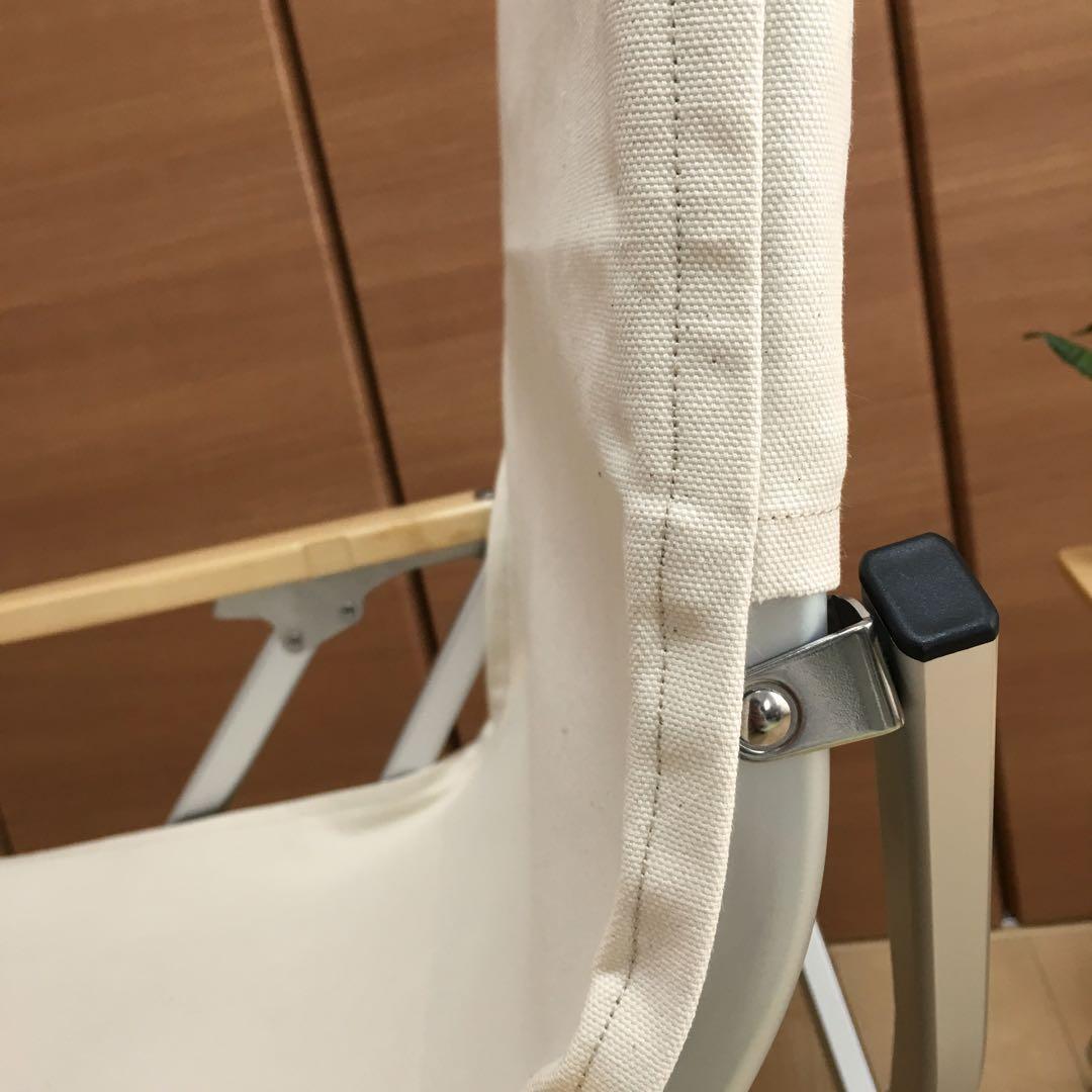 きなり色 2枚組 ポケットあり フルセット ローチェア30用 10号帆布カバー