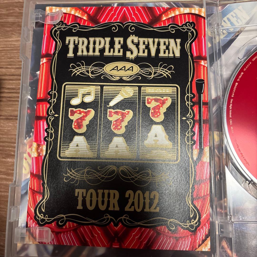 AAA/AAA TOUR 2012-777-TRIPLE SEVEN〈2枚組〉