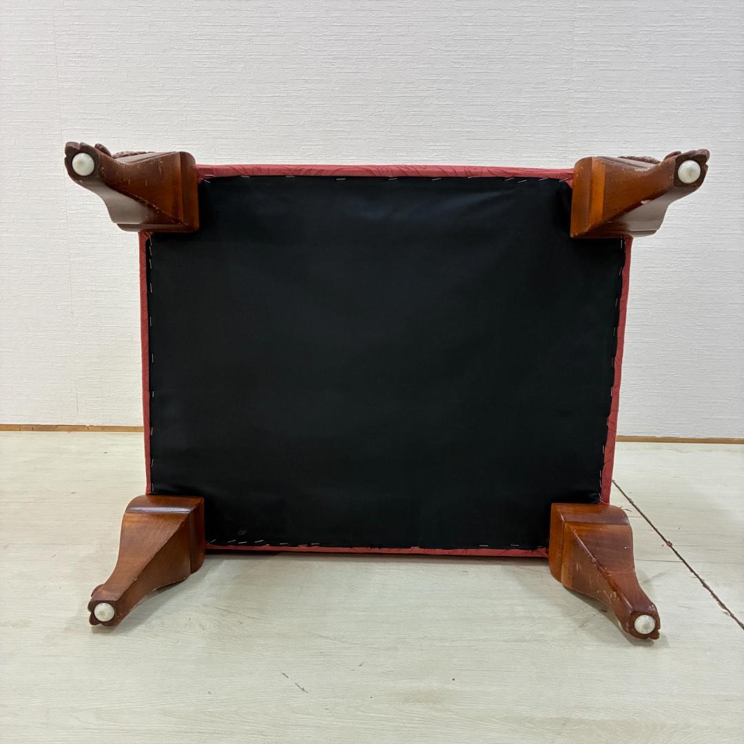 猫脚　スツール　オットマン