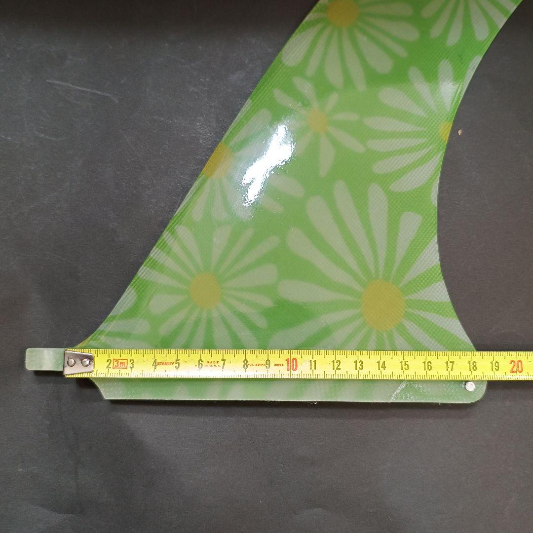 10,4インチ　アートグラス　センターフィン　シングルフィン　ノーズライダー