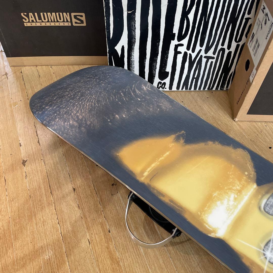 BURTON　バートン　バインディング付きスノーボードセット　ジブ・グラトリ◎