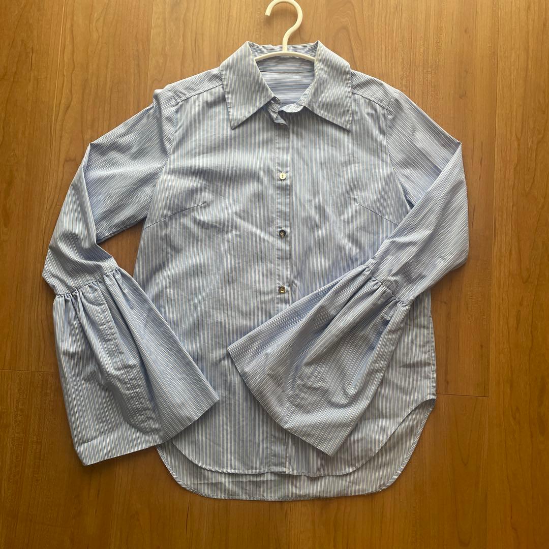 【美品】MAISON SPECIAL/メゾンスペシャル バルーンスリーブシャツ