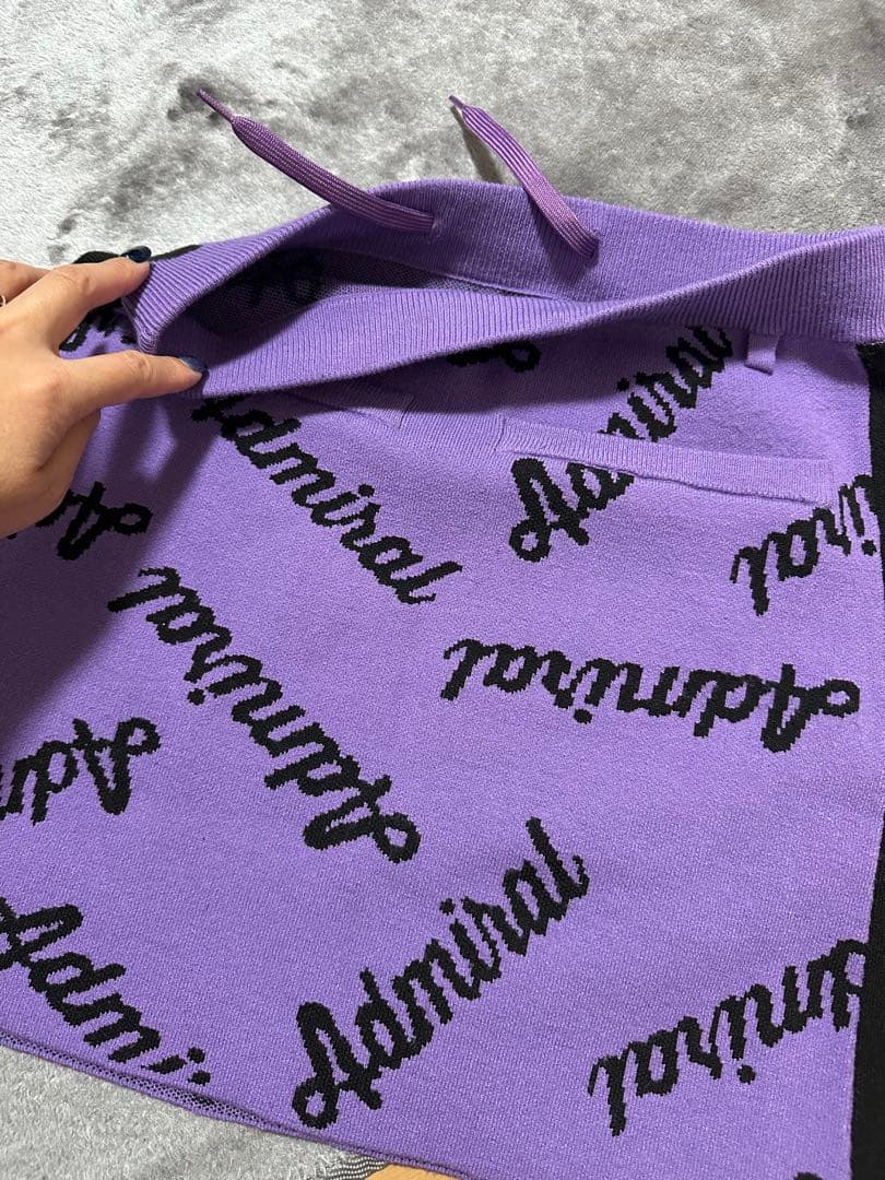 Admiral セットアップ ニットパーカー ニットスカート