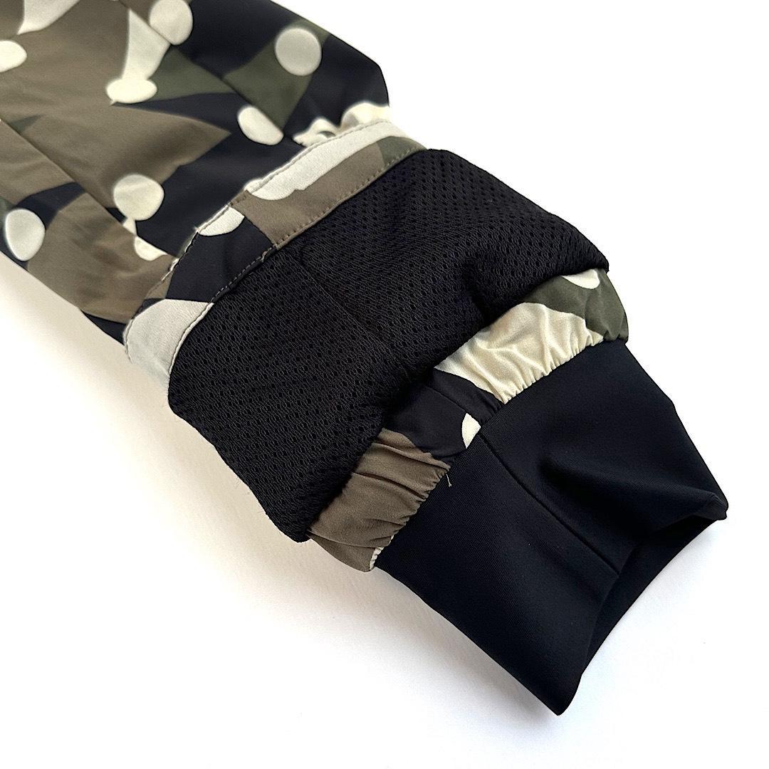 661 パーリーゲイツ 定価57,200円 ドットカモフラ保温ブルゾン 1 M