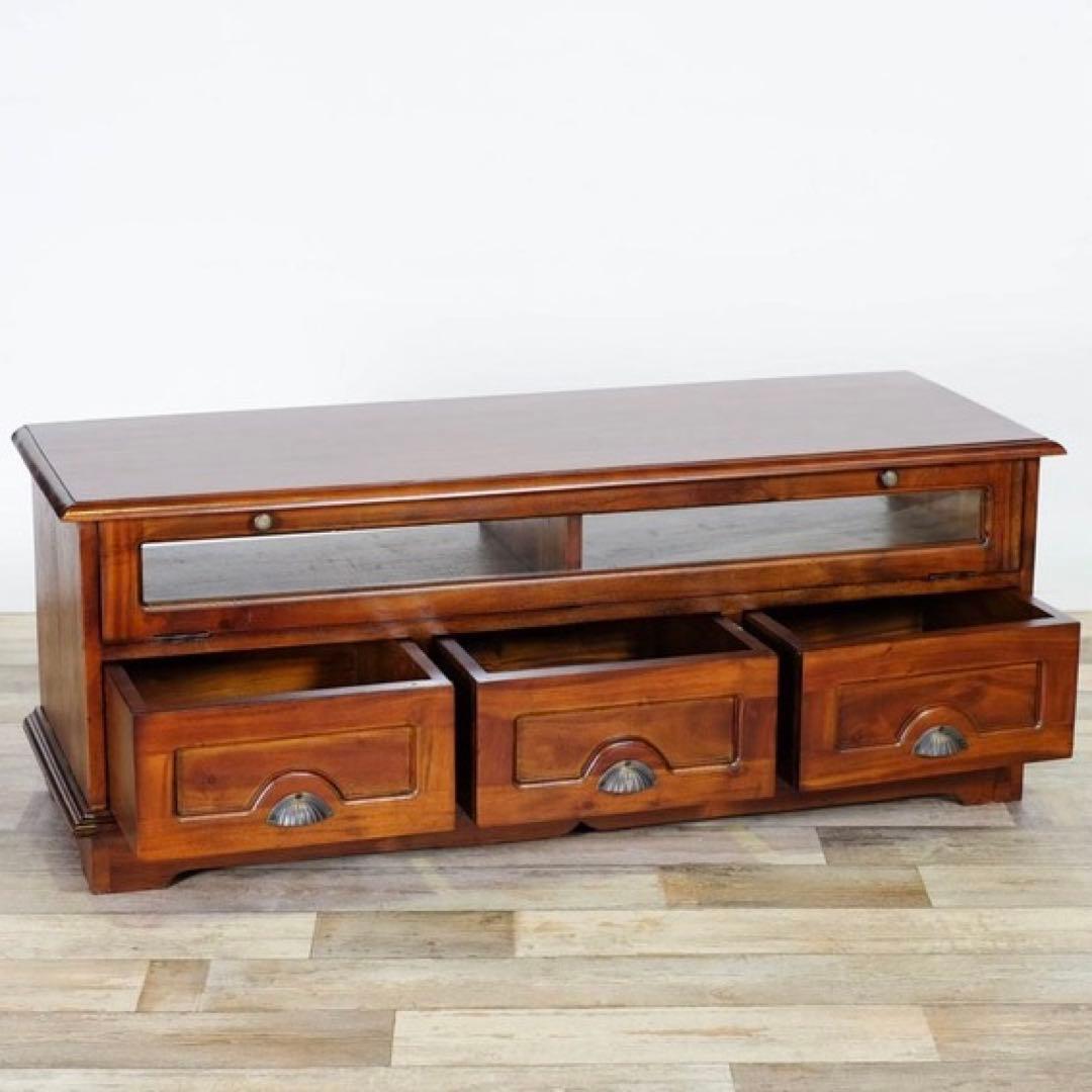 A 新品 アジアン テレビボード TVボード テレビ台 ラック 棚 カントリー