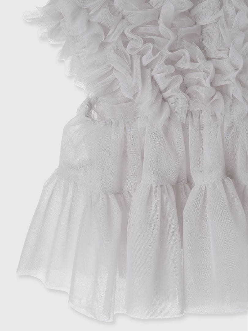 ♡eimy istoire♡チュールフリルボリュームベスト♡