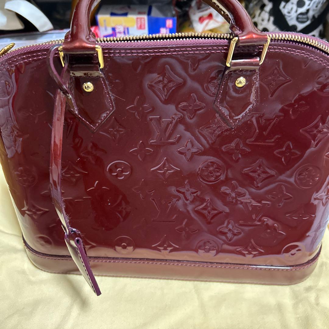 C*p様 Louis Vuitton ボルドー エナメルレザー バッグ