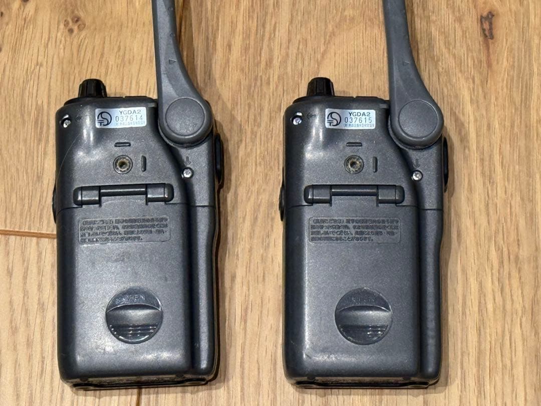 特定小電力トランシーバーSONY UHF ICB-U600 9CH