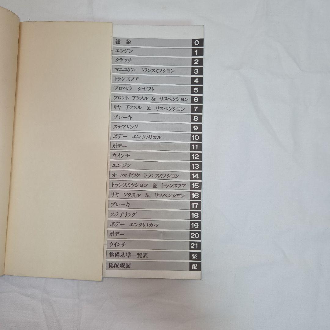 トヨタランドクルーザー 修理書 1984年　60 70