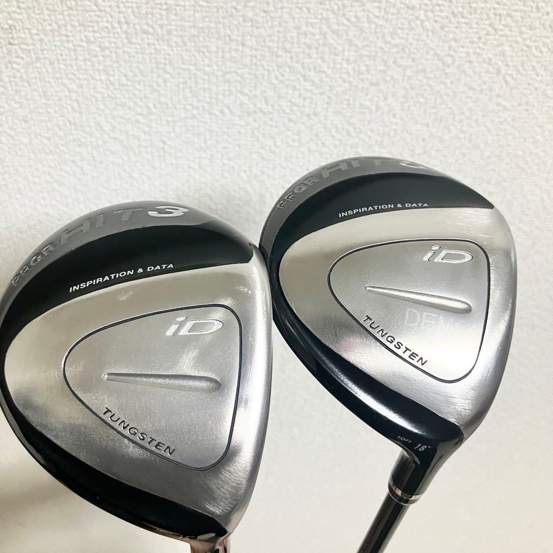 グリップ新品/PRGR iD HIT3 HIT5 プロギアフェアウェイ3w.5w