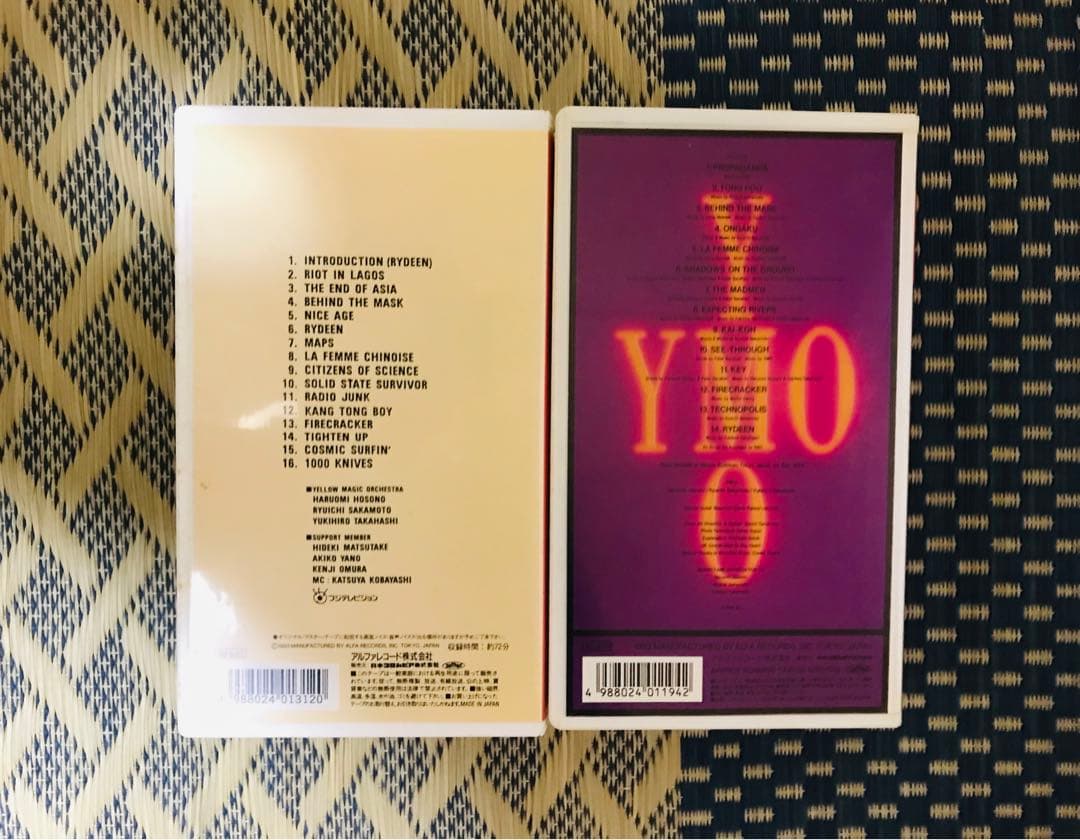 YMO VHS  2本セット　YMO伝説　LIVE AT BUDOKAN1980
