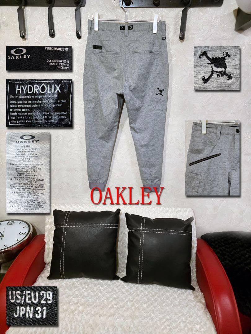 OAKLEY HYDROLIX パフォーマンスフィット パンツ US/EU 29